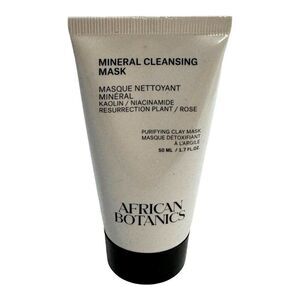 African Botanics Mineral Cleansing Mask 50 ML With Kaolin Niacinamide & Rose